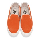 Vans Orange Suede OG 59 LX Slip-On Sneakers