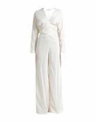 Jucca Womens Jumpsuit Cream