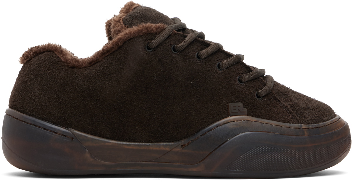 ERL Brown Vamp Sneakers