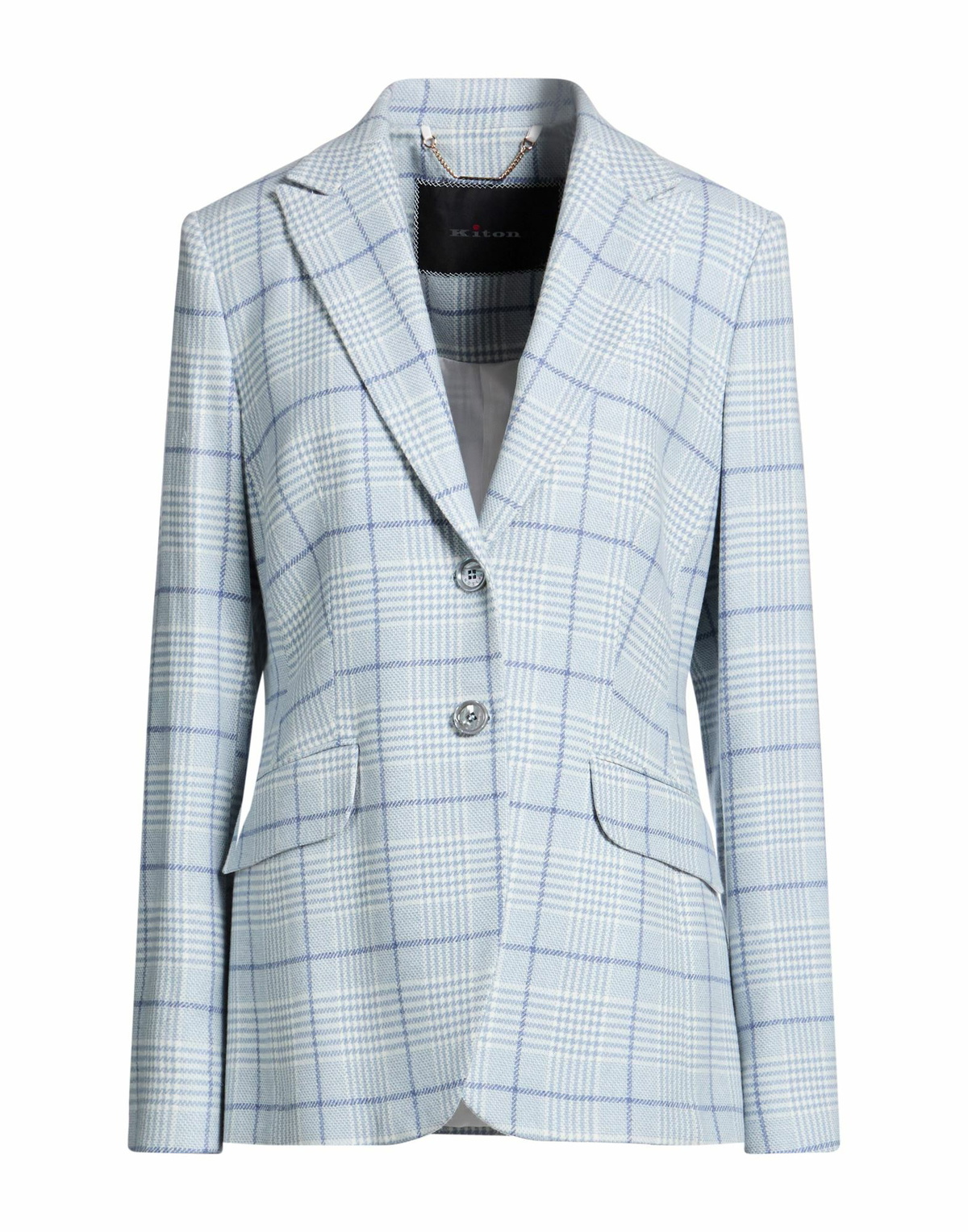 Kiton Womens Blazer Sky in Blue