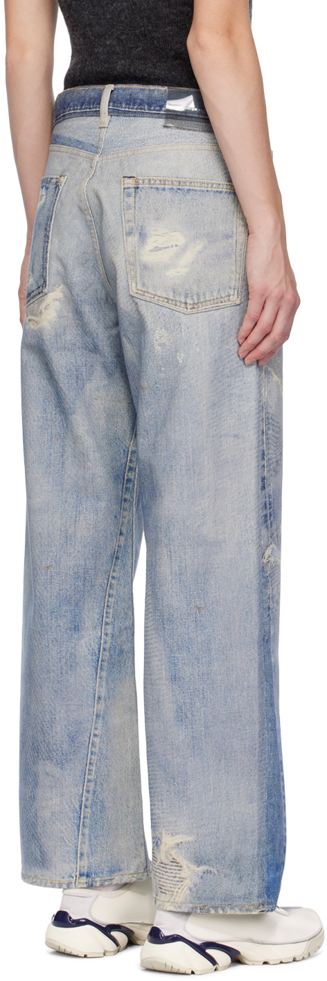 Our Legacy Blue Third Cut Jeans Our Legacy