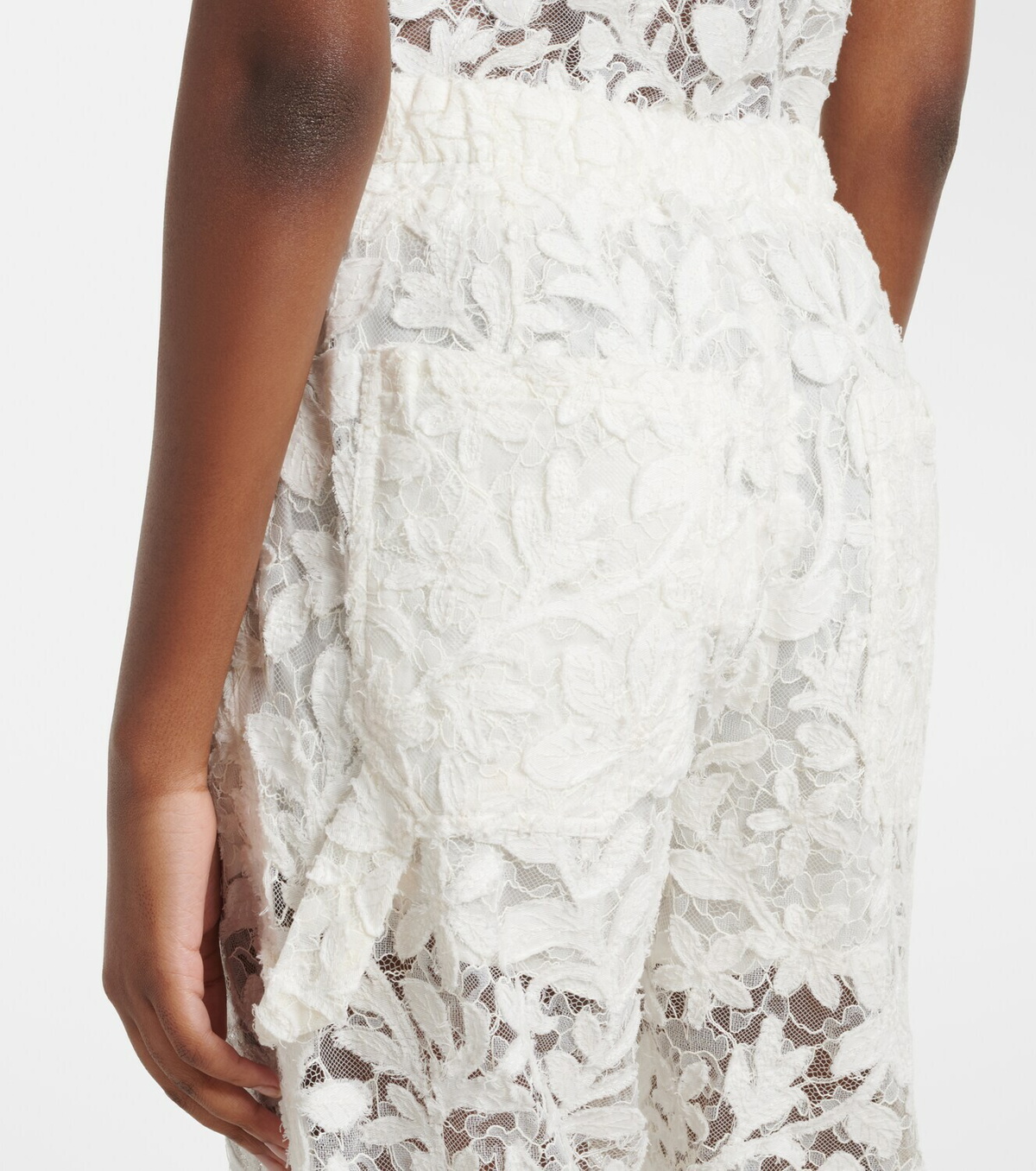 Simkhai Floral lace straight pants