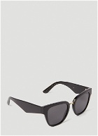 Dolce & Gabbana - Crossed Sunglasses in Black