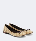 Gucci GG canvas ballet flats