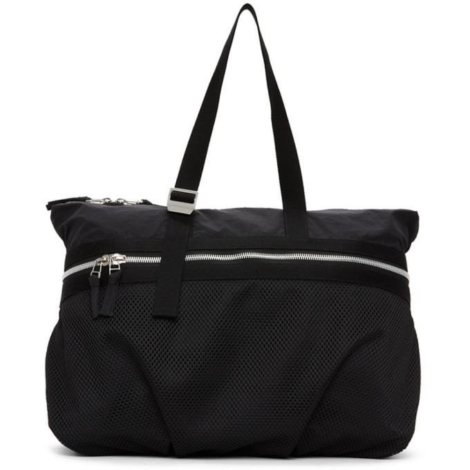 Photo: Bottega Veneta Black Nylon Duffle Bag