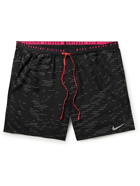 Nike Running - 2-in-1 Run Division Flex Stride Straight-Leg Dri-FIT Shorts - Black