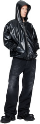 ALEXANDER DIGENOVA Black Coated Windbreaker Jacket
