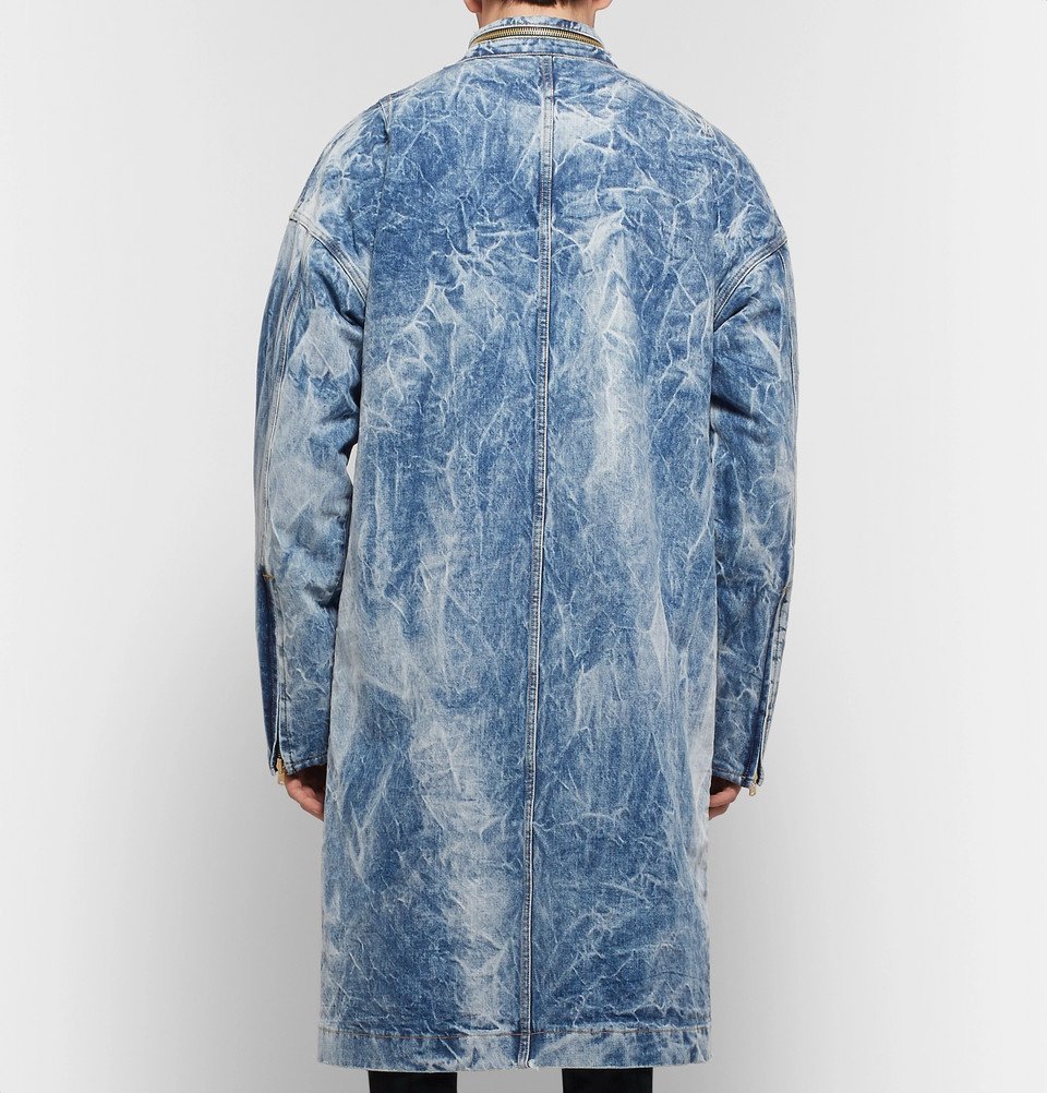 Fear of God - Faux Shearling-Lined Selvedge Denim Coat - Men - Mid