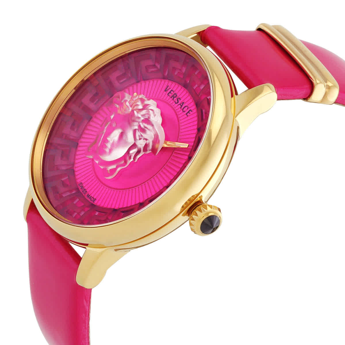 Versace Medusa Alchemy Quartz Pink Dial Ladies Watch VE6F00323 Versace