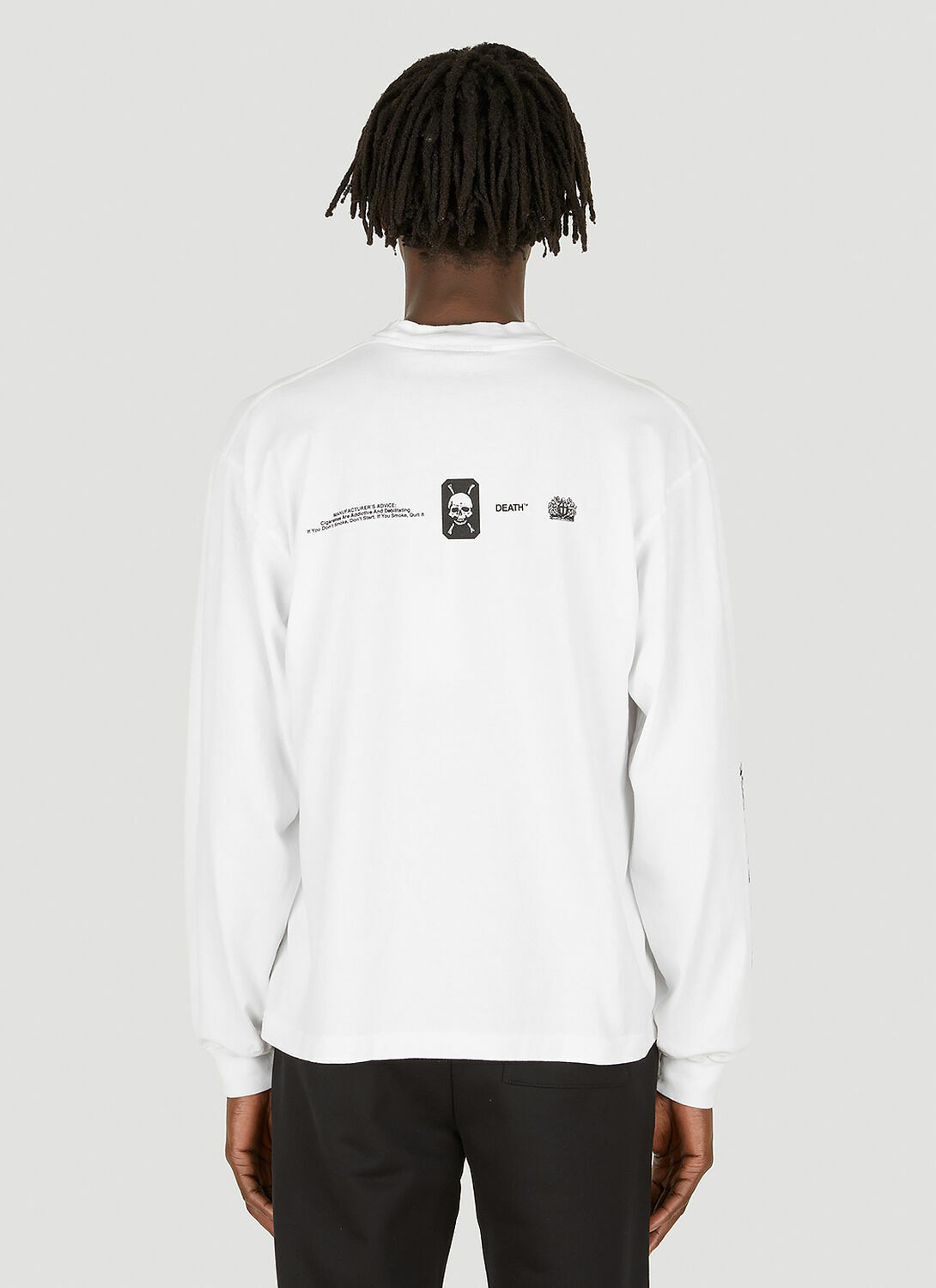 Death Cigarettes Life Long Sleeve T-Shirt