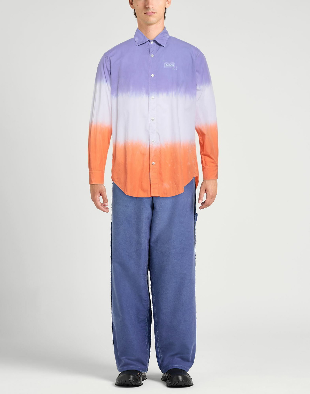 Aries Mens Shirt Lilac