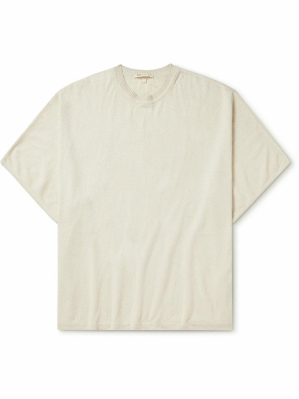 Photo: 11.11/eleven eleven - Cotton T-Shirt - Neutrals