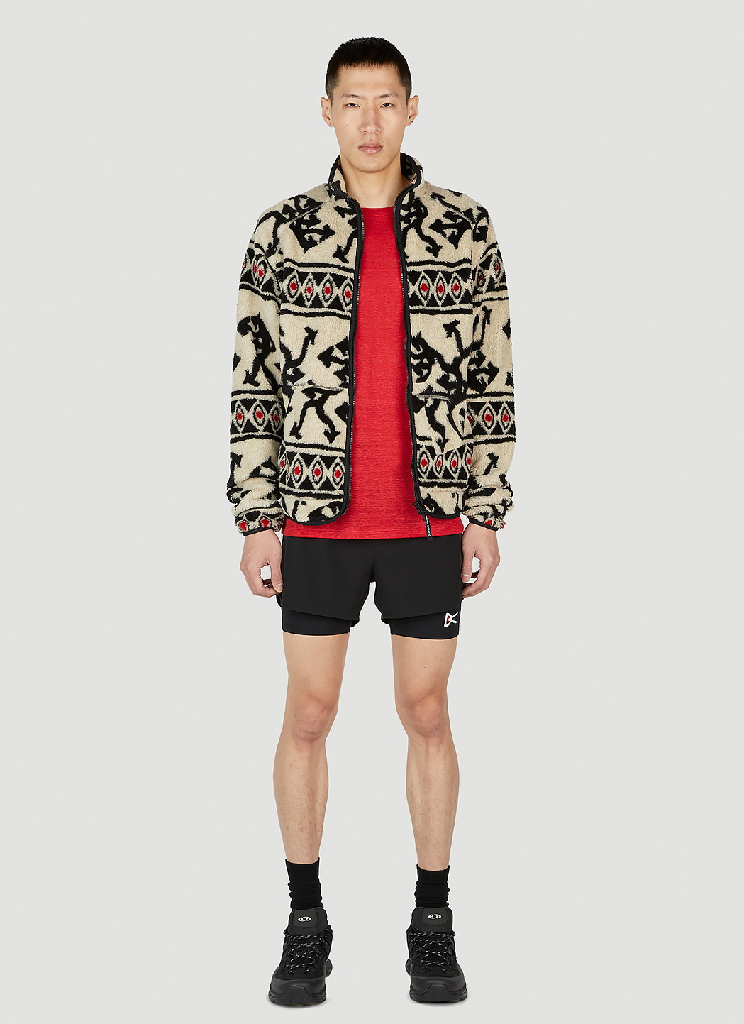 District Vision Greg Jacquard Fleece Jacket