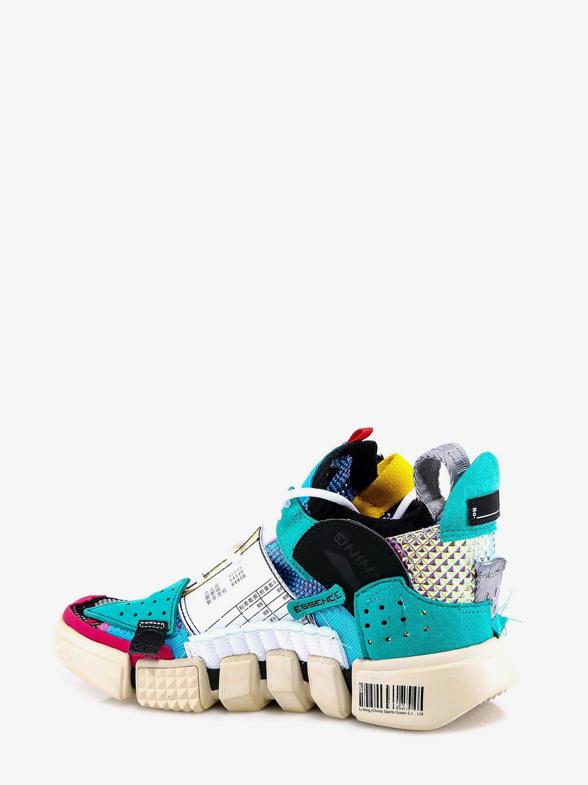 Li Ning Sneakers Green Mens Sneaker