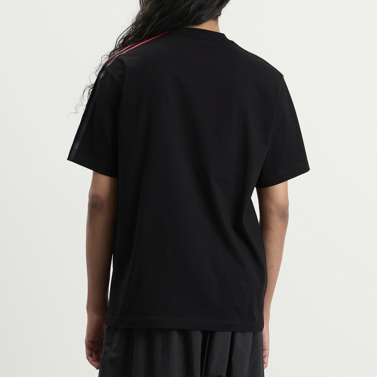 Y-3 Men's Gradient Stripes T-Shirt in Black