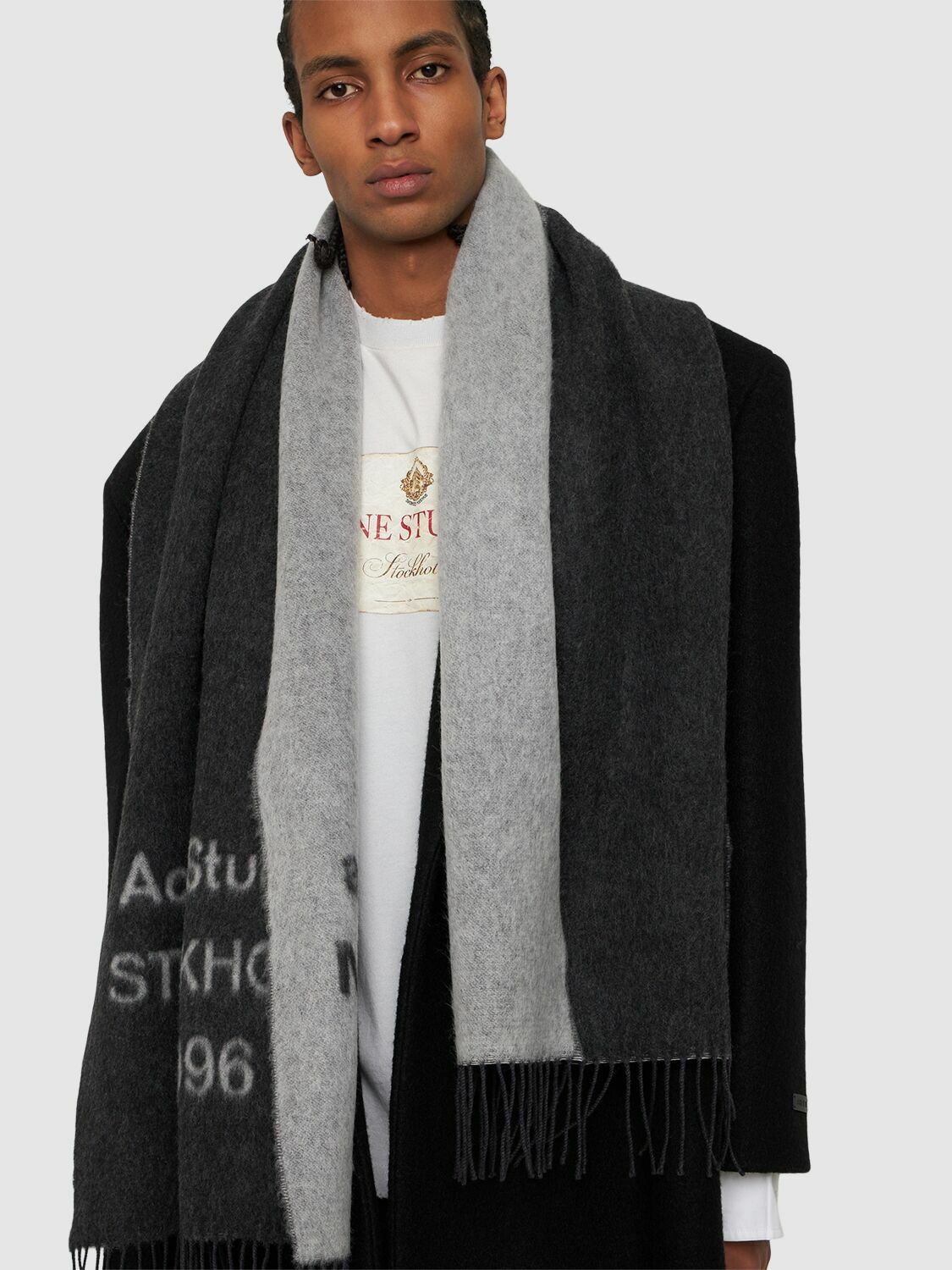ACNE STUDIOS Venus 1996 Jacquard Scarf Acne Studios
