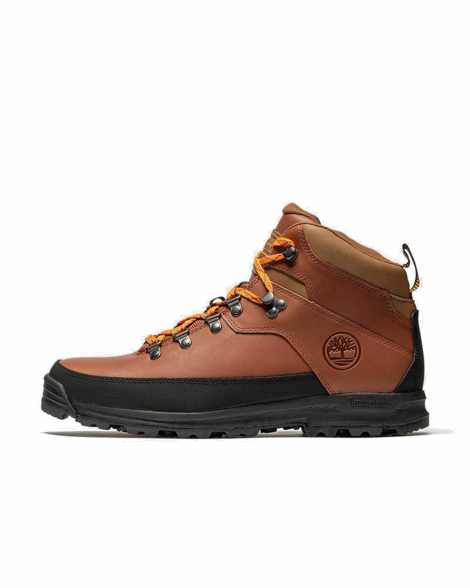 Photo: Timberland World Hiker Mid Brown - Mens - Boots