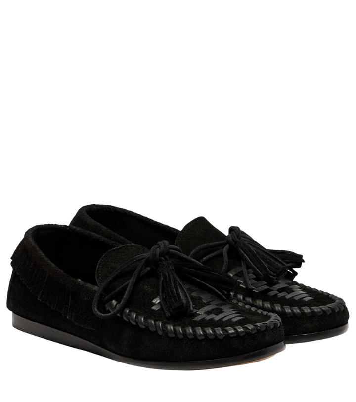 Photo: Isabel Marant Fitza fringed suede moccasins
