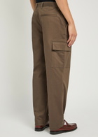 NN07 Mylo Stretch-cotton Cargo Trousers Bronze