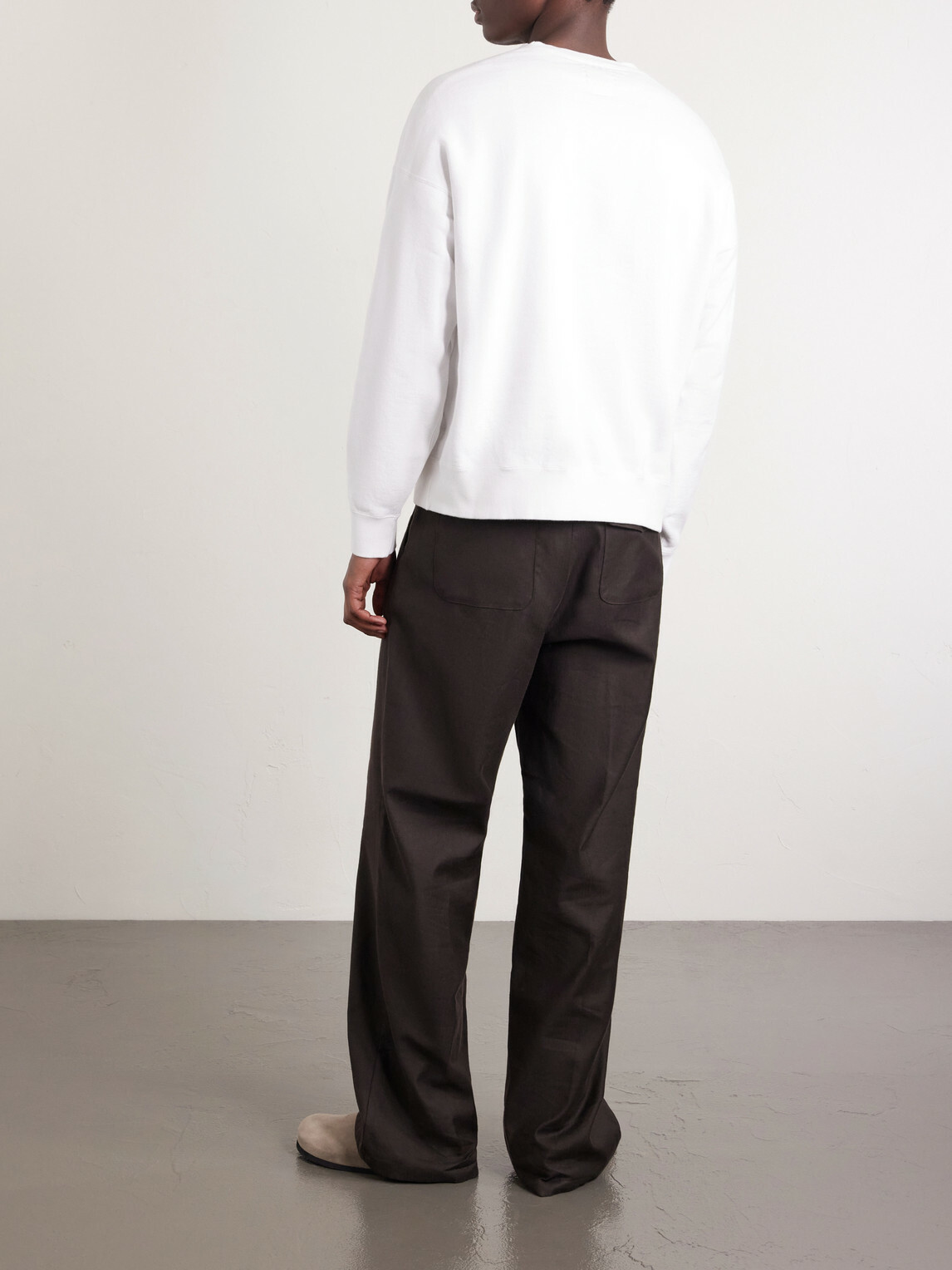 Visvim - Jumbo SB Cotton-Jersey Sweatshirt - White