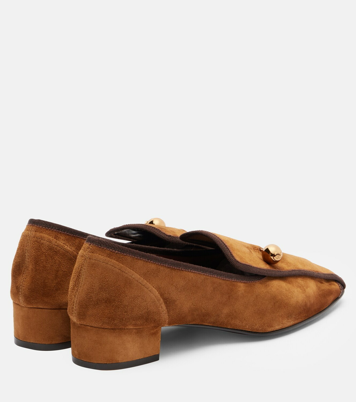 Herbert Levine Showtime 30 suede loafer pumps