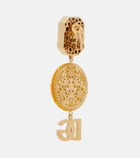 Dolce&Gabbana DG embellished clip-on earrings