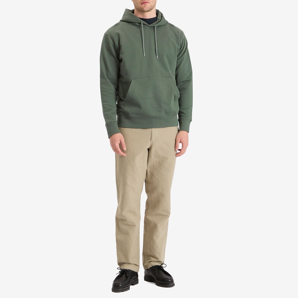 Norse Projects Men's Standard Hoodie in Aluminum Petrol