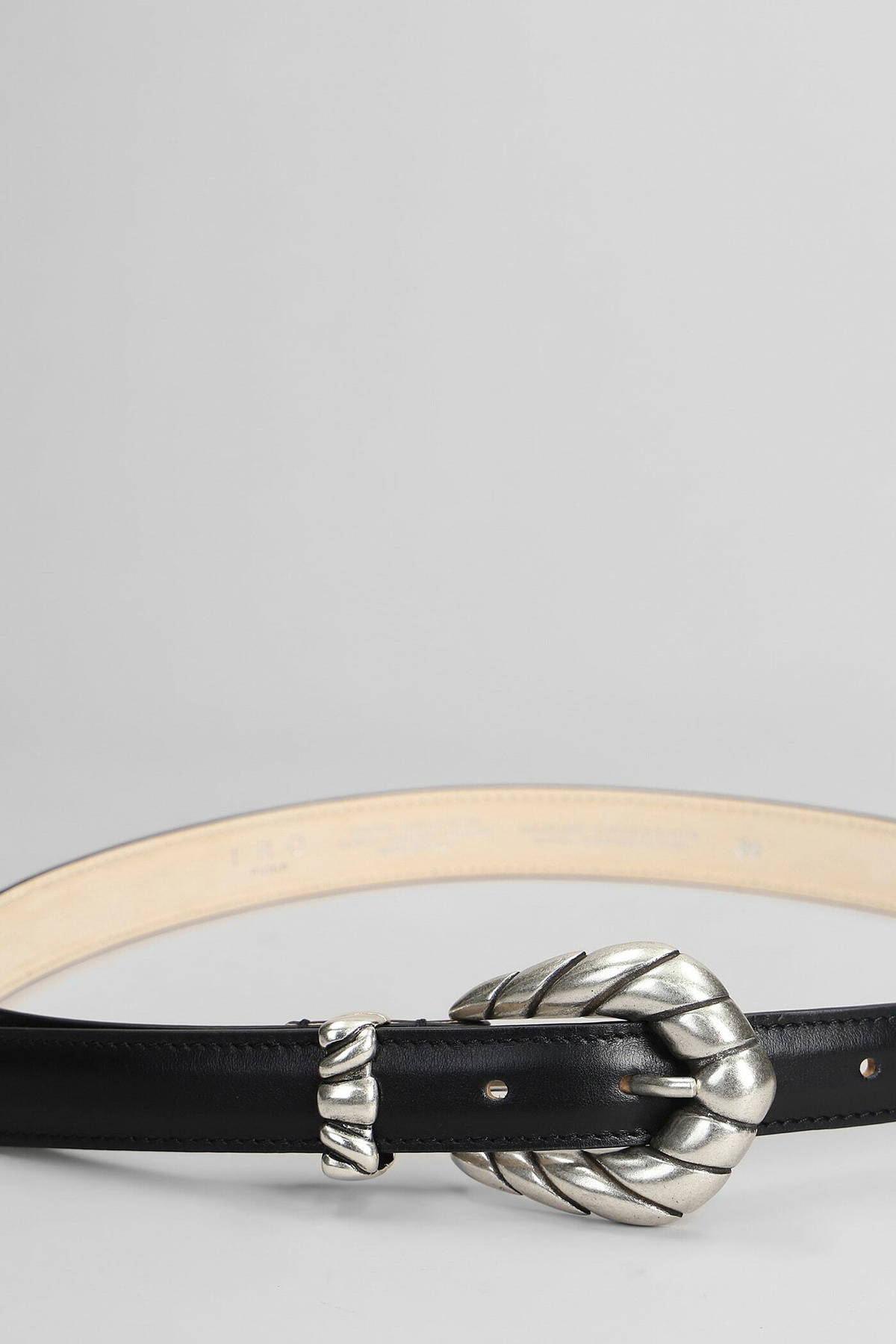 NEW IRO women\'s embelly leather belt in black Iro  main image 2