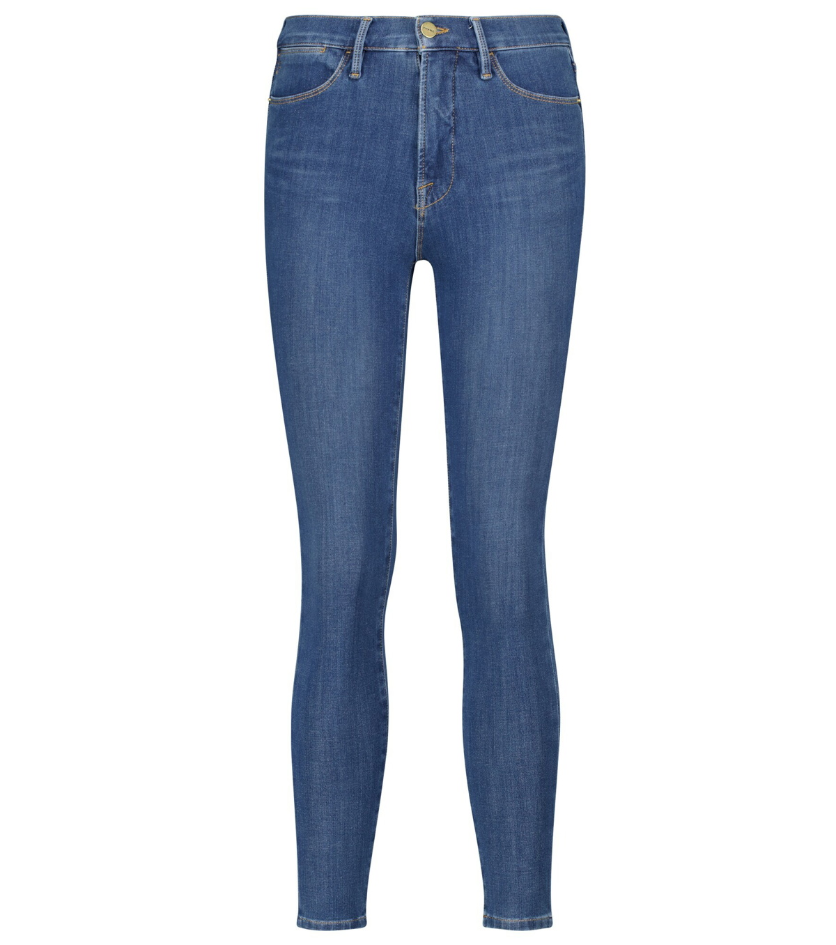 Frame - 24 Hour high-rise skinny jeans Frame Denim
