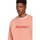 JW Anderson Pink Logo Sweatshirt