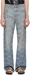 Lanvin Blue Future Edition Jeans