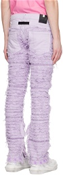 1017 ALYX 9SM Purple 6 Pocket Blackmeans Jeans