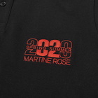 Martine Rose Jacquard Logo Polo