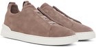 ZEGNA Pink Triple Stitch™ Sneakers