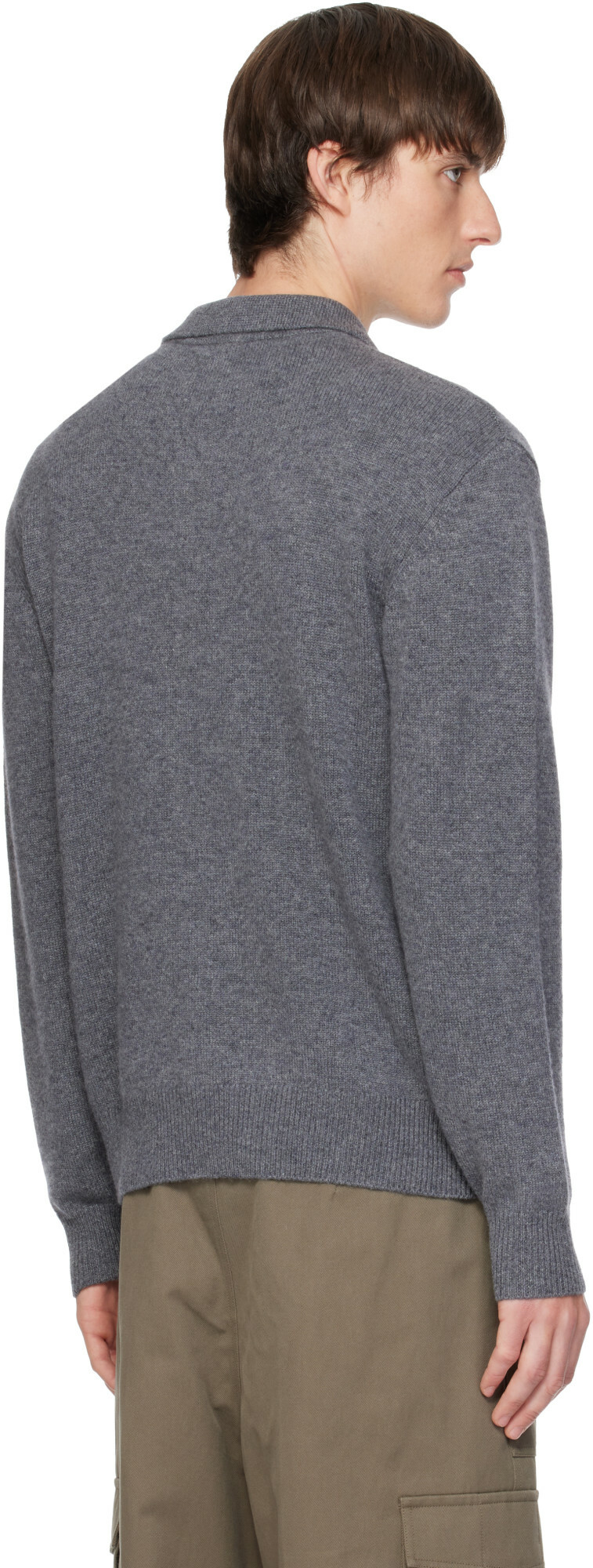 LISA YANG Gray Rufus Polo
