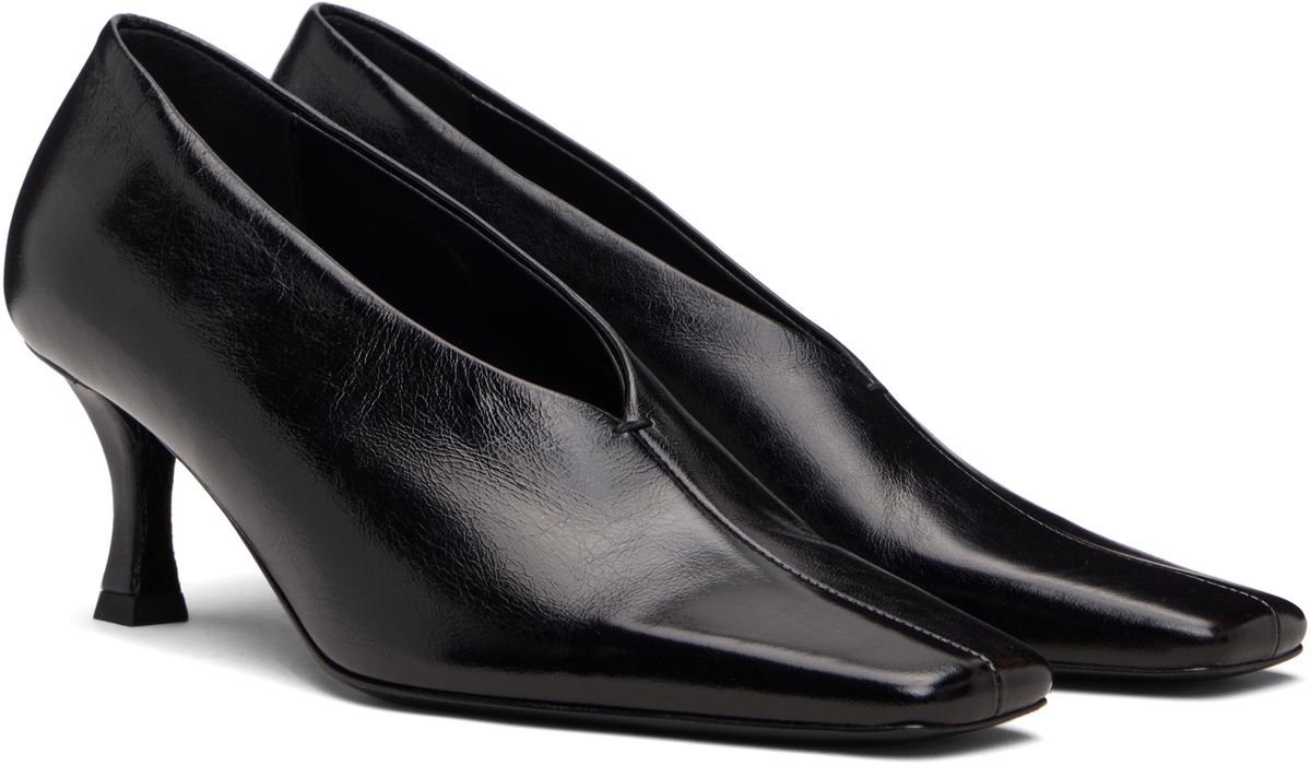 Proenza Schouler Black Trap Pump Heels