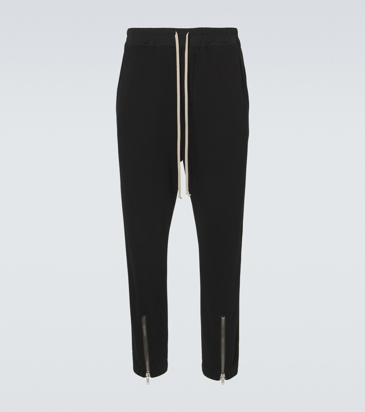 Rick Owens Tecuatl cotton jersey terry sweatpants