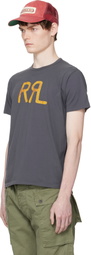 RRL Navy Ranch Logo T-shirt