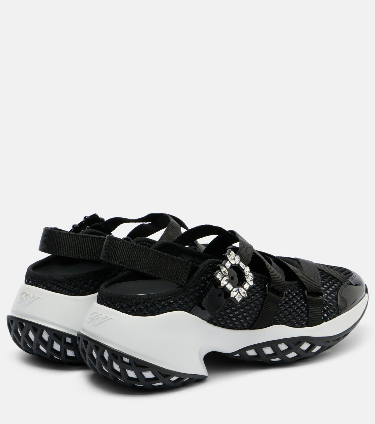 Roger Vivier Viv' Run embellished sneakers