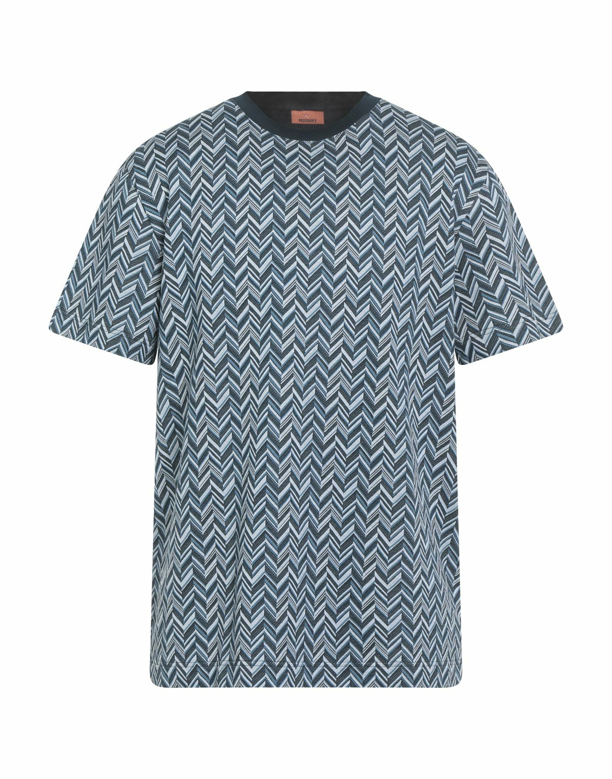 Missoni Mens T-shirt Slate in Blue