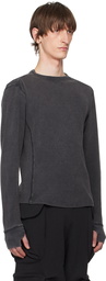 Entire Studios Gray Thermal Long Sleeve T-Shirt