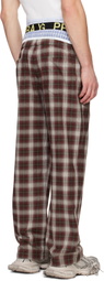 Praying Multicolor Plaid Underwear Sweatpants