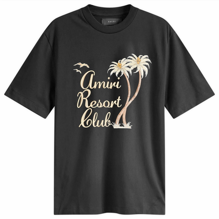 Photo: AMIRI Men's Resort Club T-Shirt in Black