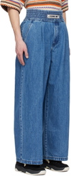A PERSONAL NOTE 73 Blue Four-Pocket Jeans