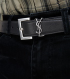 Saint Laurent - Slim leather belt