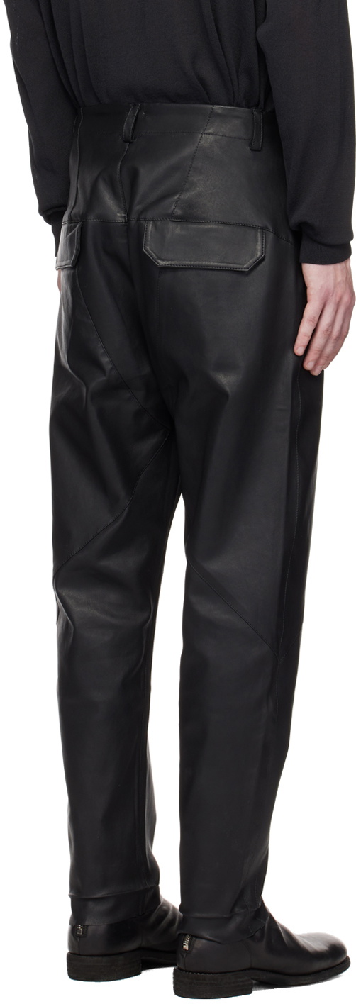 FREI-MUT Black Command Leather Pants