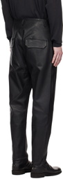 FREI-MUT Black Command Leather Pants