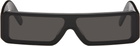 Rick Owens Black Geth Sunglasses