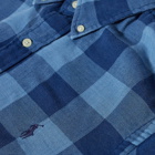 Polo Ralph Lauren Men's Checked Button Down Shirt in Blue/Black