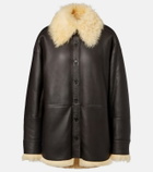 Acne Studios Lessora leather jacket